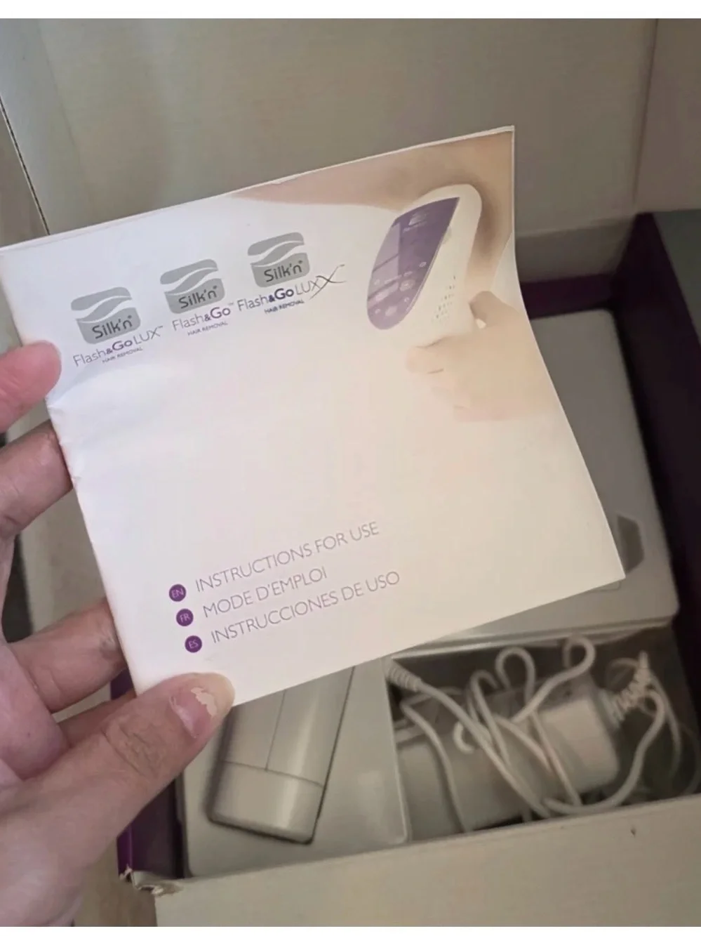 New Silk'n Flash N Go Hair Removal
